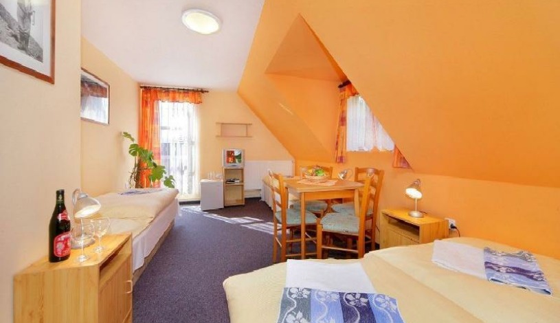 Pension Katty Špindlerův Mlýn - Čtyřlůžkový s balkónem